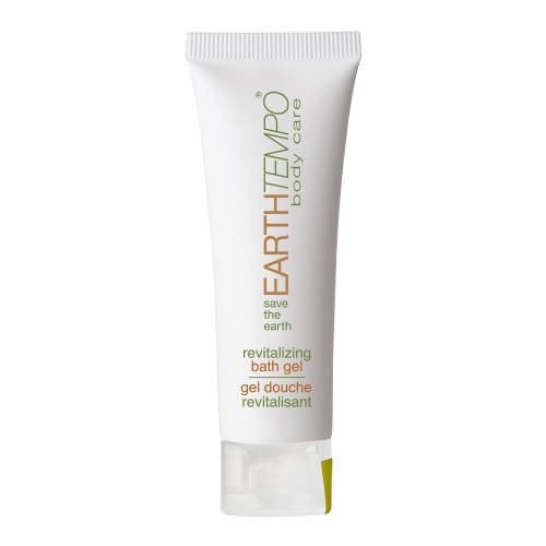 Gel de baño Earth Tempo, tubo de plástico reciclado, 1 oz / 30 ml